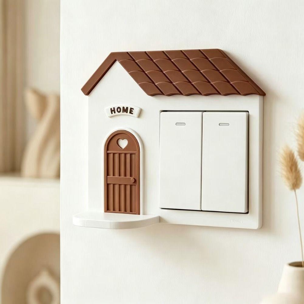 Decorations Animal Wall Switch Stickers Resin Switch Accessories Entrance Decoration