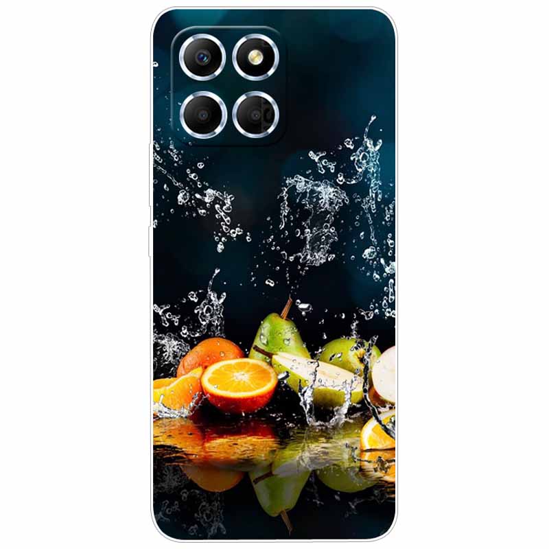 Soft Case For Honor X6 2022 Covers Para Silicon Print Marble TPU Clear Phone Coque for Huawei Honor X6 4G Transparent Bumper X 6