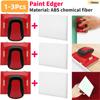 1-3Pcs Paint Edger Cutting In Home Interior Plastic Wall with 2 Pad Nylon Bristles Edges Painting Corner and Edges Trimmer Brush