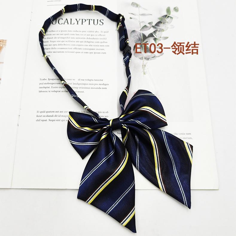 Kinder Krawatten Fliege Set, Grundschule Mittelschule Schüler Einfarbig Gestreift Krawatte Feder Fliege