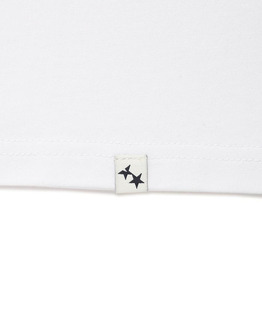 CAVISH Cozy Star Applique Ss Tee White(Cv2Gmft515A)