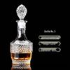 Shangqi European Crystal Whiskey Decanter with Lid