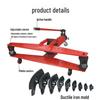 Electric Hydraulic Pipe Bending Machine for 1-4 inch Seamless, Galvanized, Steel & Split Pipes (Manual SWG)