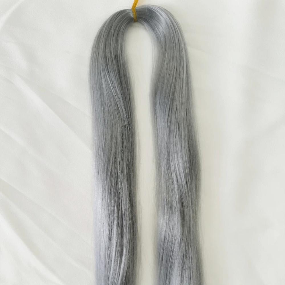 80cm/40g Colorful Series Japan Milk-Silk Doll Hair Wig DIY Repair Decor Toy Sewing Doll Wig Hair Hairline