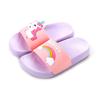 New Unicorn Slippers Boy Girl Summer Kids Rainbow Indoor Slippers Non-Slip Beach Sandals Toddler Home Shoes Baby Flip