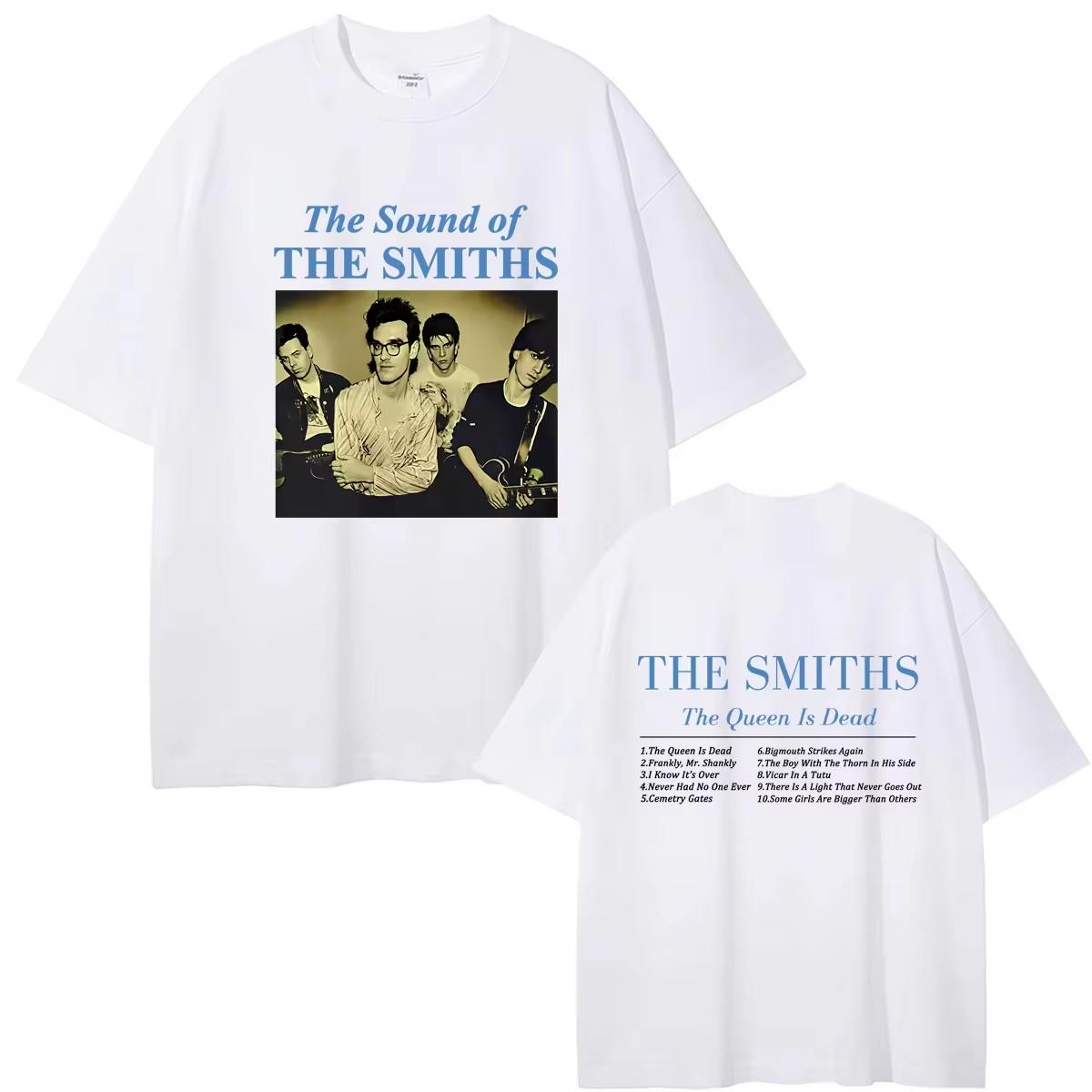 The Smiths The Queen Is Dead Unisex Retro Casual T-shirt, Gothic Streetwear Style T-Shirt 4XL