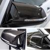 2x Carbon Fiber Look Side Mirror Cover Cap For BMW 1 2 3 4 Series X1 51162222543