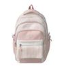 Schoolbag New Large Capacity Striped Junior High School Student School Bag Gaoyan Lightweight Casual Girls Backpack Outdoor Travel Backpack