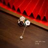 New Style Ancient Style Cheongsam Brooch Break Pressure Temperament Safe Buckle Pin Hanfu Bamboo Tassel Accessories