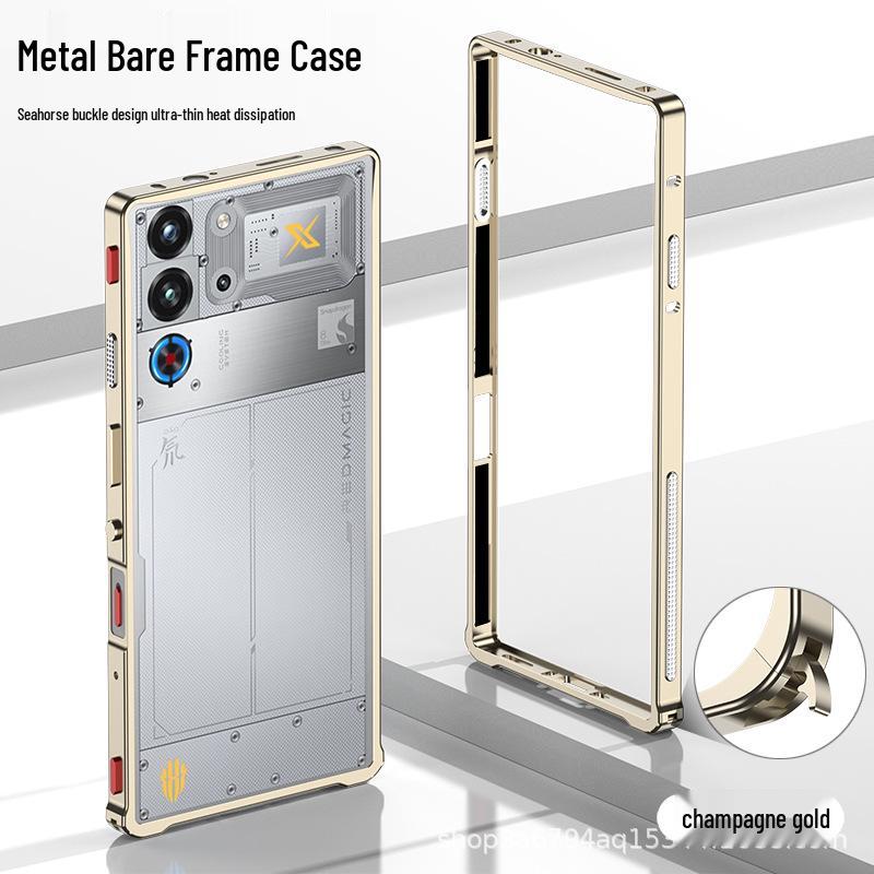 

Red Magic 9/10 Pro/Pro+ Metal Frame Clamshell Phone Case Red Magic 10spro