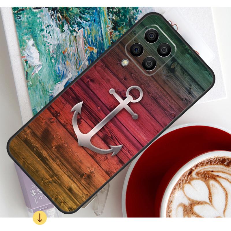 Anchor Boat Case For Samsung Galaxy M11 M14 M34 M54 M31 M13 M53 M51 M12 M32 M52 M16 M36 M56 M15 M35 M55