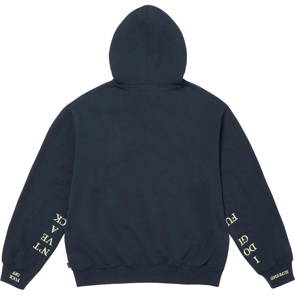 Supreme Crest Zip Up Hooded Sweatshirt SUP-FW25-104