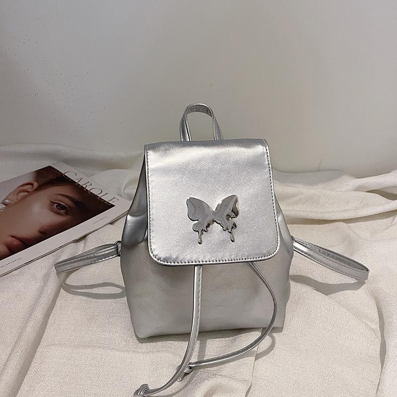 

Ручная сумка, дизайн, новая ниша, женская корейская версия, большой вместительный повседневный модный красивый двойной рюкзак с бантом