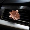 2025 Trendy New Car Air Vent Fragrance Retro Peach Blossom Butterfly Aroma Diffuser Car Perfume Decoration