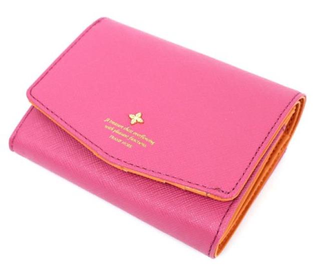 

FRAME WORK ensemble wallet 0047608 [Framework] 2-fold (pink (32))