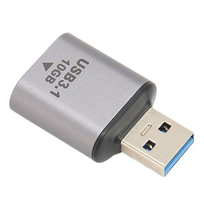 USB3.1 To USB3.1 Adapter 10Gbps Transmission Aluminium Alloy USB3.1 Male To Female Adapter for