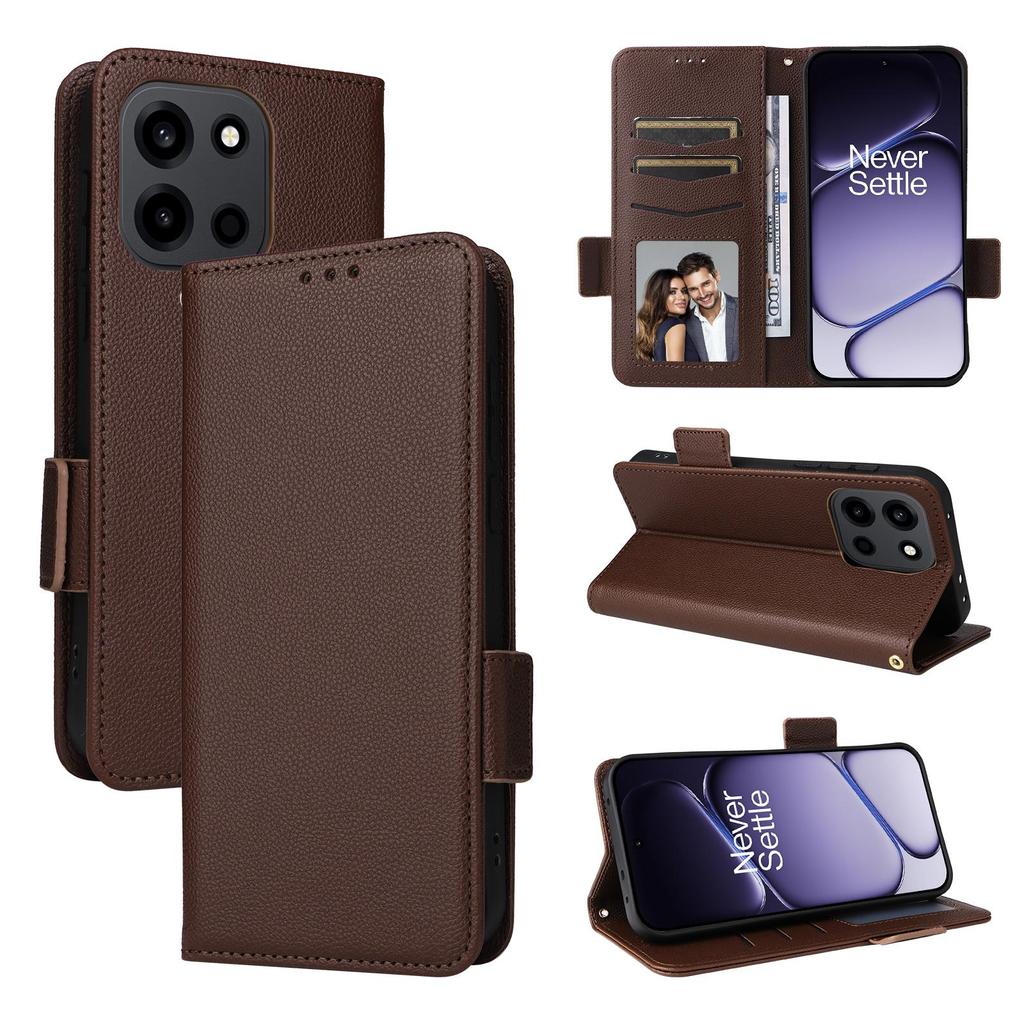 Flip Cover For OnePlus Turbo 6 Leather Case [Flip Vintage Leather] Shockproof Durable Retro Phone Case