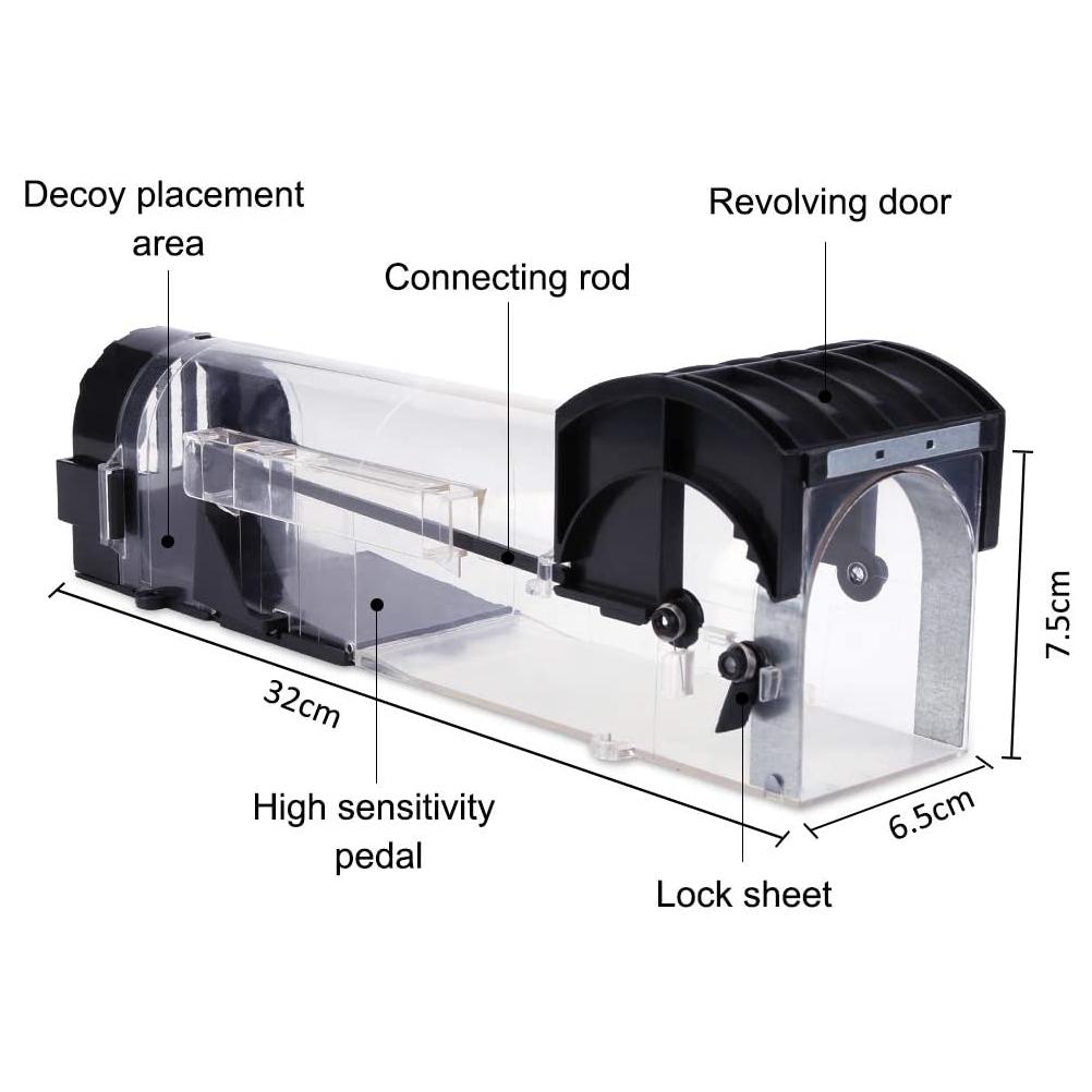Live Mouse Trap Humane Mouse Trap Rodent Trap Reusable Durable Rat Mice Traps Animal Trap