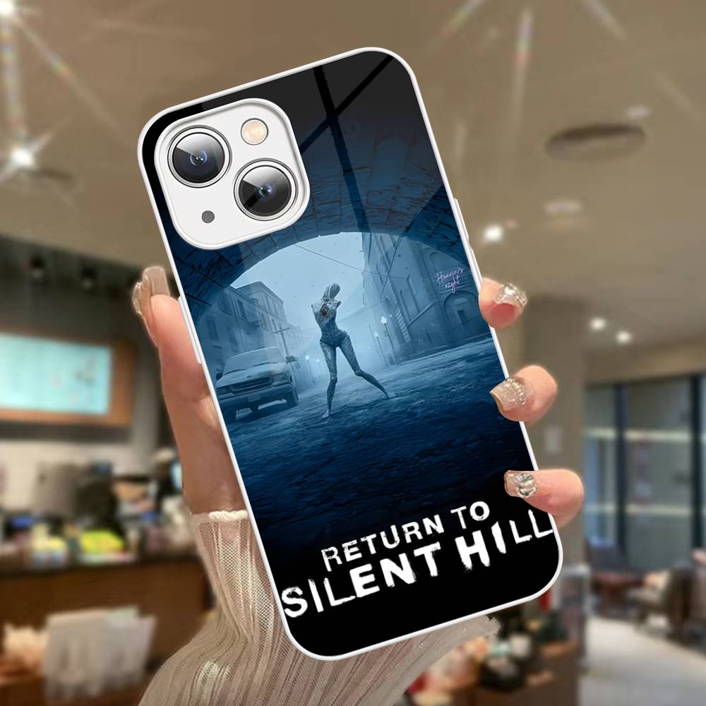 

Horror Games S-Silent H-Hill Tempered Glass For Iphone 14 13 12 11 Pro Mini XS MAX 14Plus X XS XR Cover iphone 13