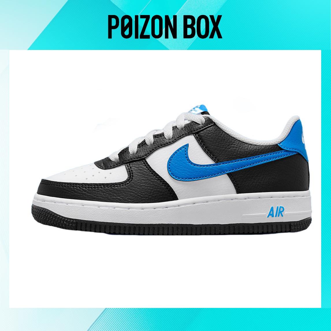 

кроссовки Nike Air Force 1 Low White Black Light Photo Blue (GS) FN8008-001