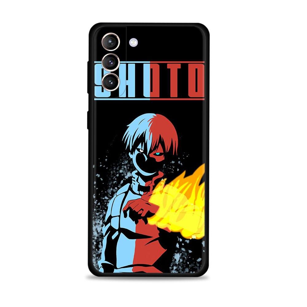 

Чехол для Samsung s20 fe Galaxy s21 ultra s22 s10 s20 s8 s9 plus s22ultra Note 20ultra 10plus Funda My Hero, дизайн персонажей Samsung Note 10 plus