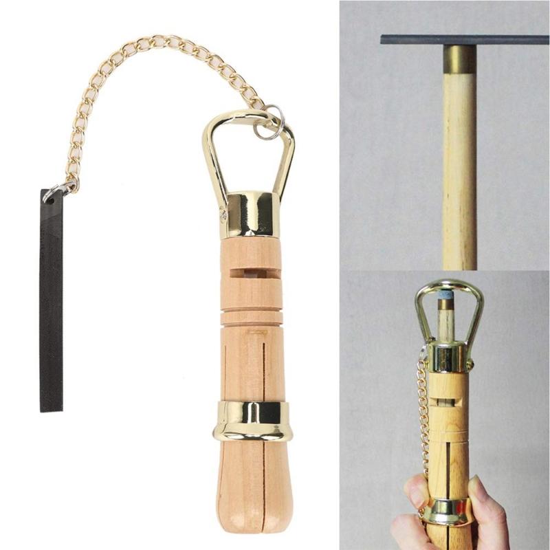 Wooden Cue Tip Clamp Replacement Snooker Cue Repair Rod Helper Practical Small Cue Tip Replacement Tool Enduring