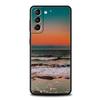 Sea blue Sky beach Phone Case For Samsung Galaxy S23 Ultra S22 S21 S20 FE 5G S10 S10E S9 S8 Plus Note 20 Silicone Cover Bumper