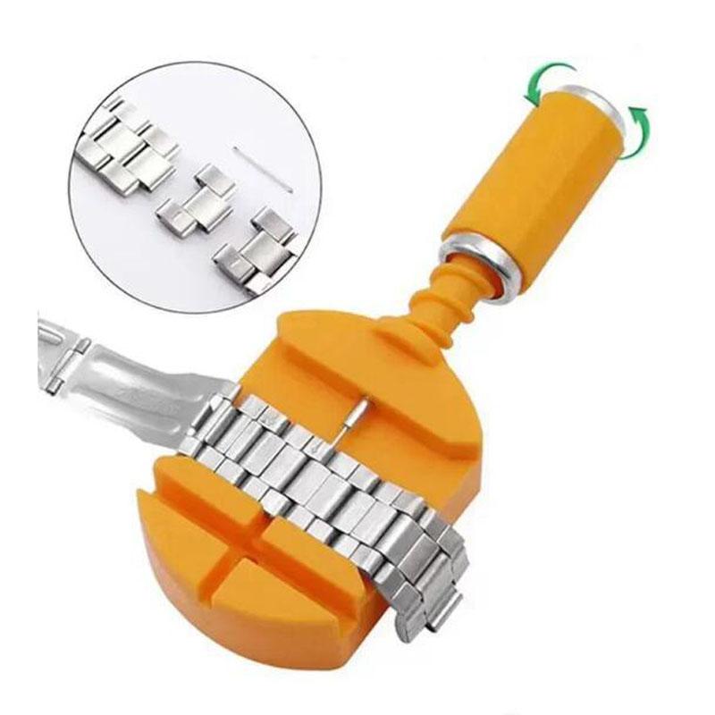 Watch Repair Tool Set Watch Link Band Slit Strap Bracelet Chain Pin Remover Adjuster Tool Kit for Professional Watchmak
