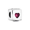 Pandora Heart Dice Charm Women Jewelry 797811CZR