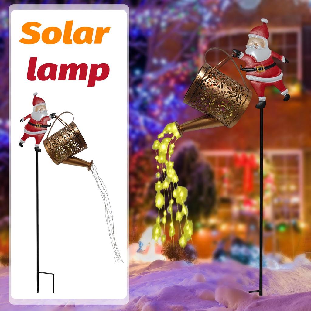 Outdoor Sprinkler Solar Light, Design, Can Be Hung In Courtyards, Lawns, Paths, Etc.