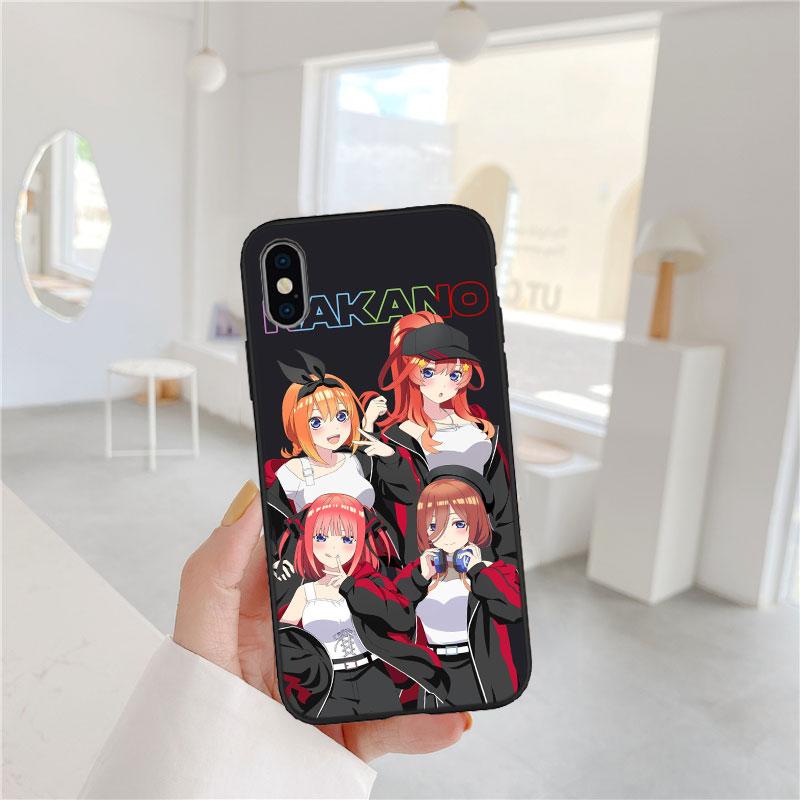 LO62 Miku Nino Itsuki Nakano Phone Case for Samsung Galaxy Note 10 20 S23 S24 S25 Ultra FE Plus Edge Lite A02S A35 A07 A17
