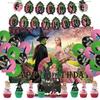 The Wizard of Oz Wicked Birth Date Celebration Theme Decorations Balloons Banner Cups Plates Backdrop Present Pouch Infant Shower Supply