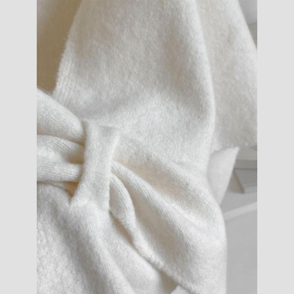 Women's solid color scarf, winter casual soft and comfortable shawl, fashionable and unique accessories, daily wear scarf
