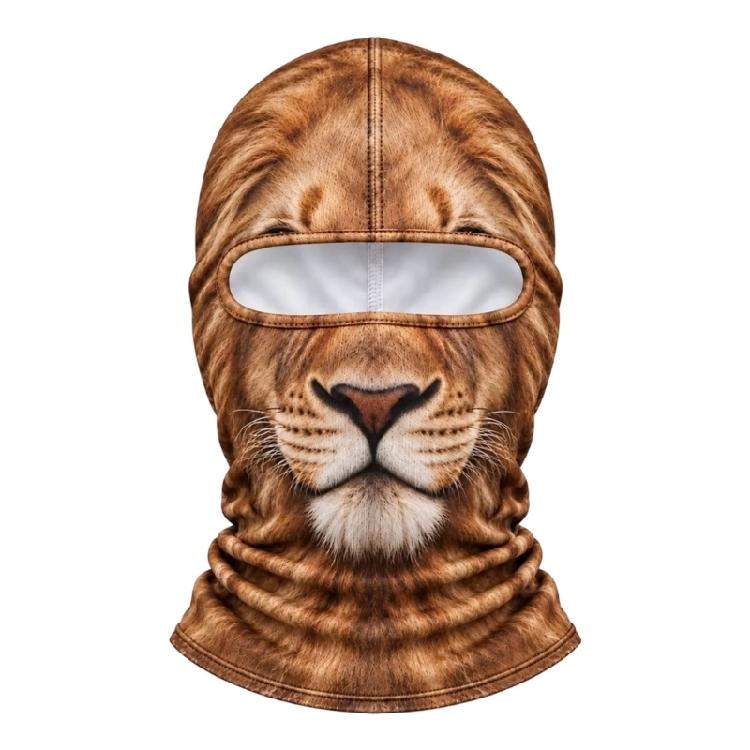 Fleece-Stoff Sturmhaube Skimaske mit 3D-Charaktergesicht, Warmer Kopf- und Nackenschutz für Outdoor-Sportarten und Kostümwear