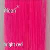 Rainbow Clip-In Hair Extensions - Full Pack of Colorful, One-Piece Hair Pieces