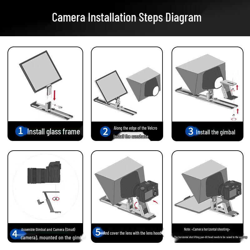 Bestview T12S 12.9-inch Professional Teleprompter