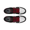 Baskets Air Jordan 1 Retro Low OG GS Black Toe Enfants Blanc Rouge Varsity CZ0858-106