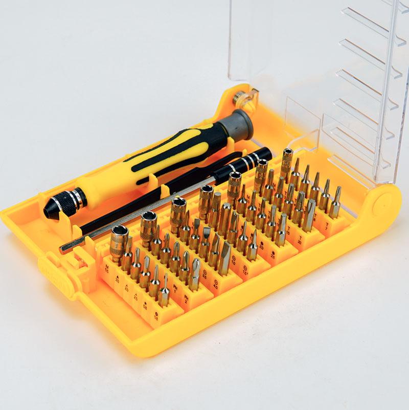 45-in-1 CRV Multi-function Screwdriver Set for Mobile Phone and Household Repair