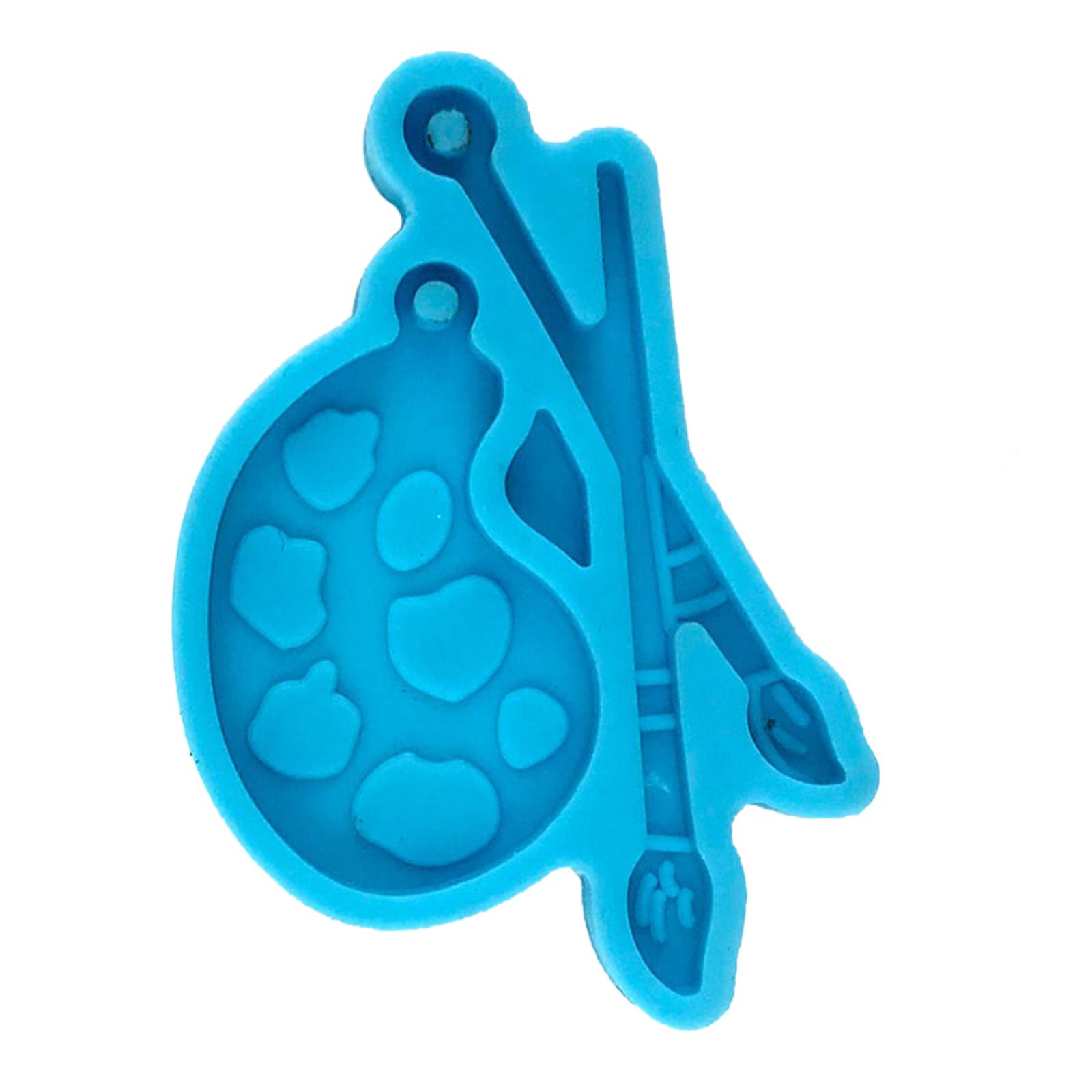 

Комплект форм для сережек из смолы Силиконовые формы для палитры смолы Цветовая палитра Палитра подвесок Форма ювелирных изделий Формы для литья из эпоксидной смолы синий