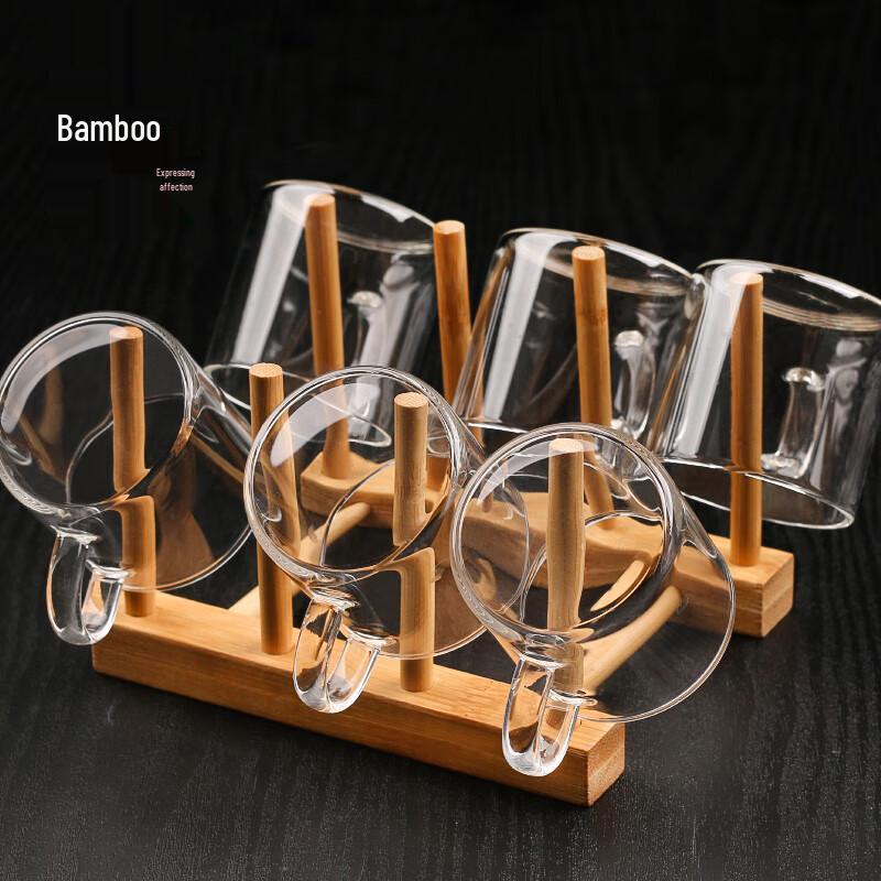 Zhaoran Bamboo Tabletop Teaware & Cup Drainer