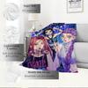 K-POP Anime Girls Group  Four Seasons Soft Warm Blanket  All-Season Thick Knit Polyester Bedspread for Bed, Camping, Travel  Perfect Gift