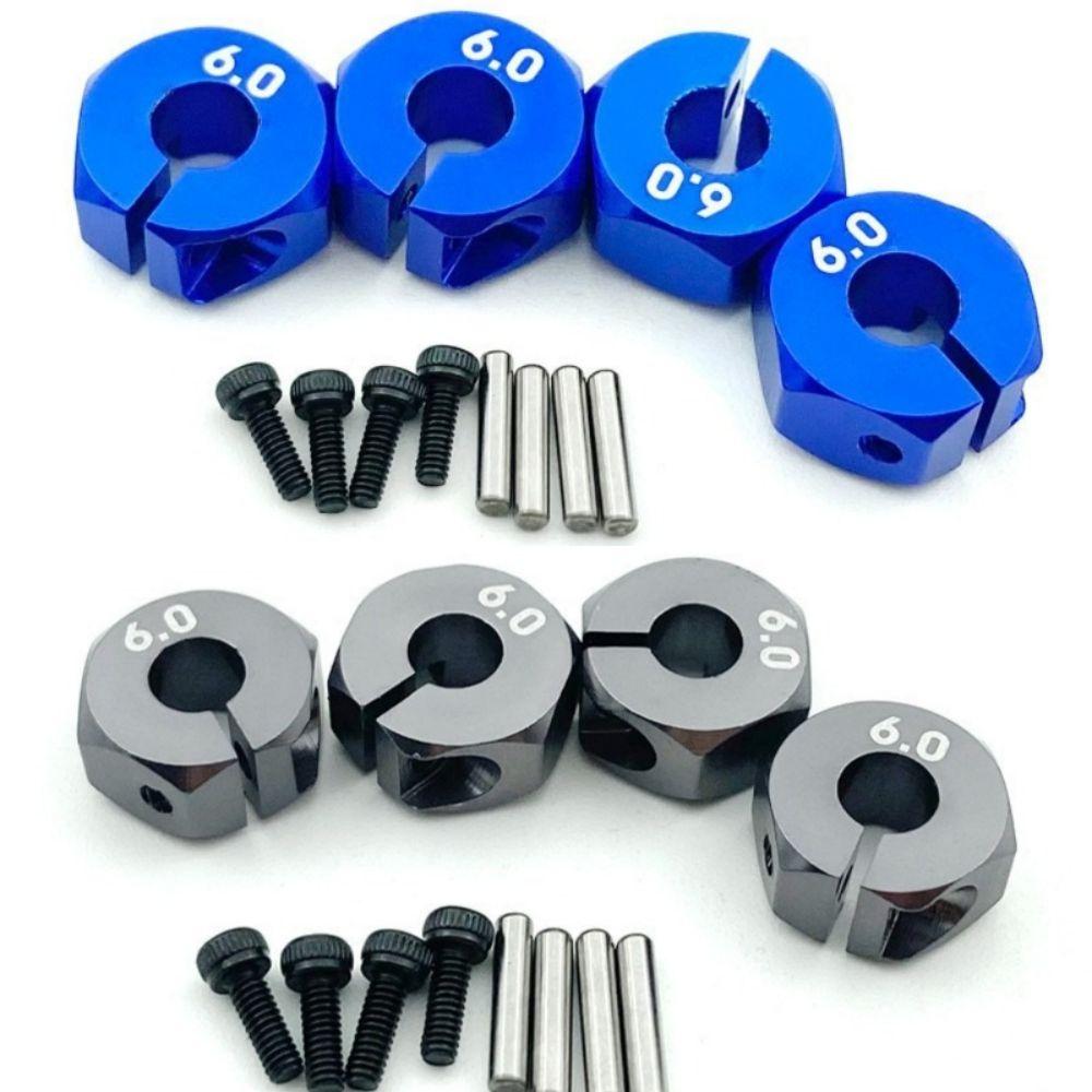 4pcs Aluminum Drive Hubs 6 7 mm RC Car Accessories Durable Crawler Wheel Parts for HSP HPI Tamiya