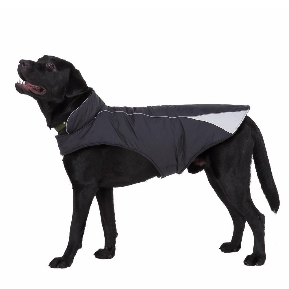 Meiqi Winter Reflective Pet Clothes for Large Dogs