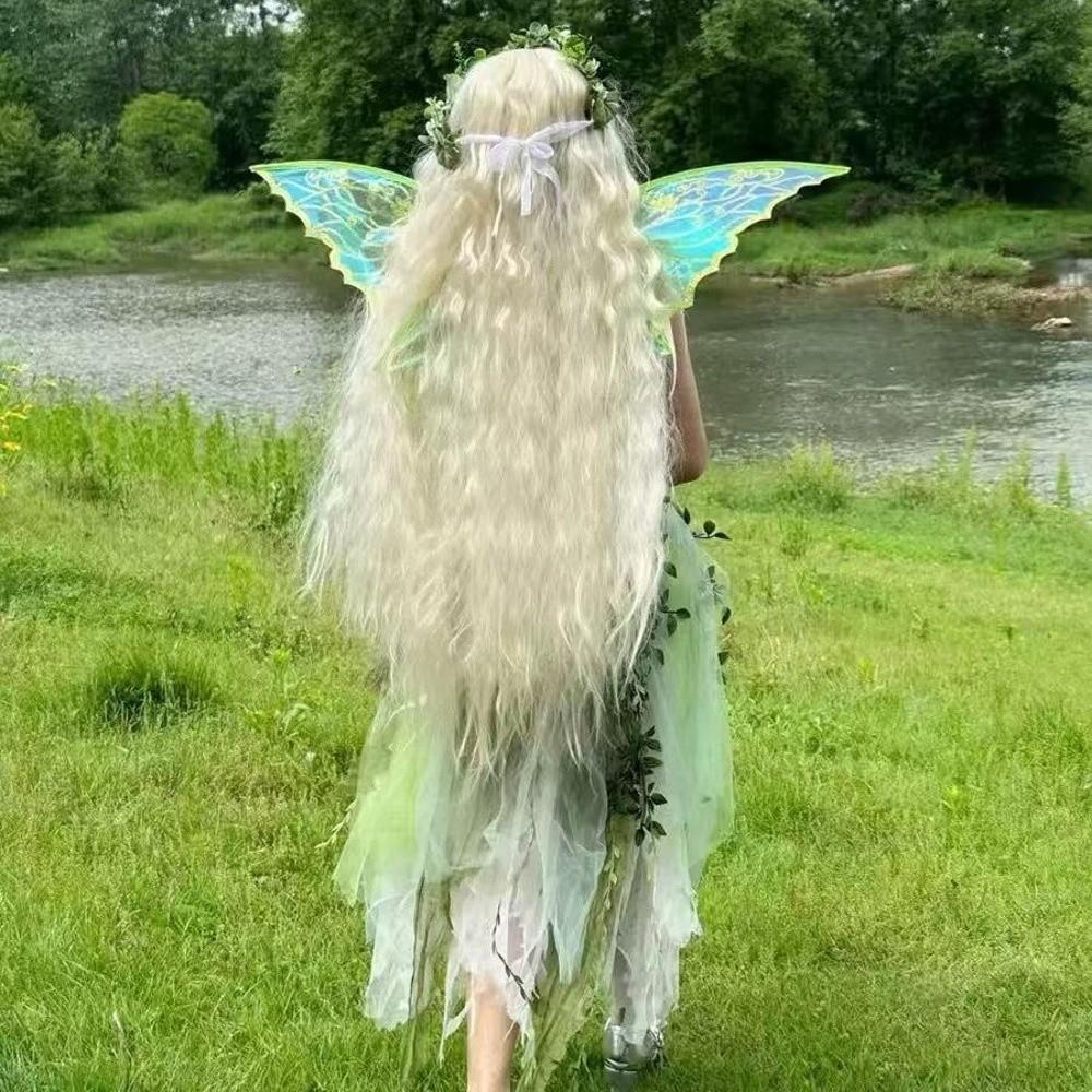 New Princess Angel Wing Fairy Wings Sparkling Dress UP Butterfly Wings Organza Elf Cosplay Wing for Women Girls