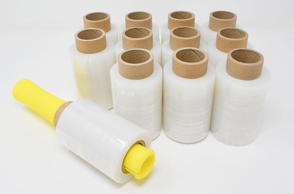 to wrap and Handy Wrap for width 100mm x length 12 rolls 1 bulk purchase set {Easy pack} [Dunaway] packing, 150m, + holder, (12)