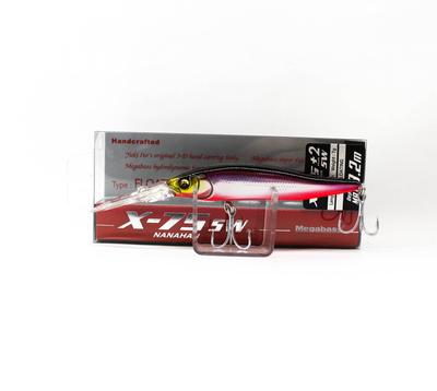Megabass X-Nanahan +2 SW 75 mm 1/4 oz Schwimmender Köder SH RB Shad (3739)