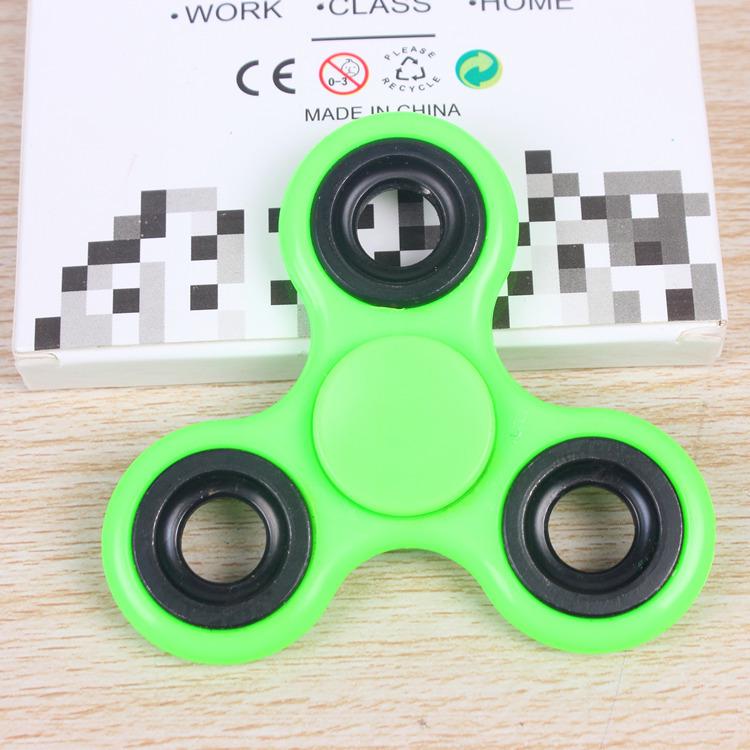 Creative Stress-Relief Alloy Fidget Spinner - Colorful Toy for Kids and Students