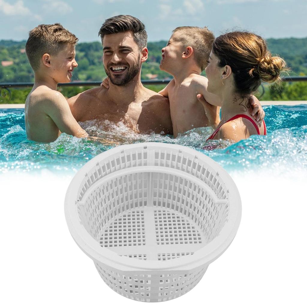 Skimmerkorb Ersatz-Skimmerkorb für Einbaupools Wartungswerkzeug Spa Whirlpool Laubfang Netzreiniger