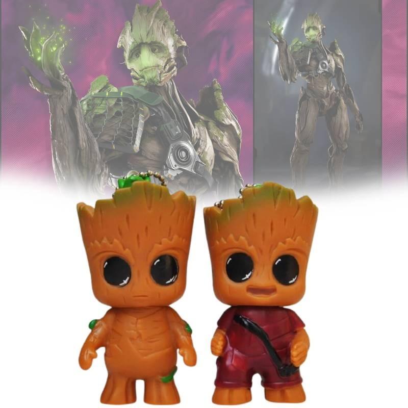 Adorable Groot Keychain Figure From Guardians Of The Galaxy Perfect For Collectors