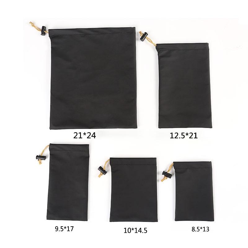 PU Mobile Phone Waterproof Bag, Jewelry Packaging, Headphone Storage, Power Bank Drawstring Pouch
